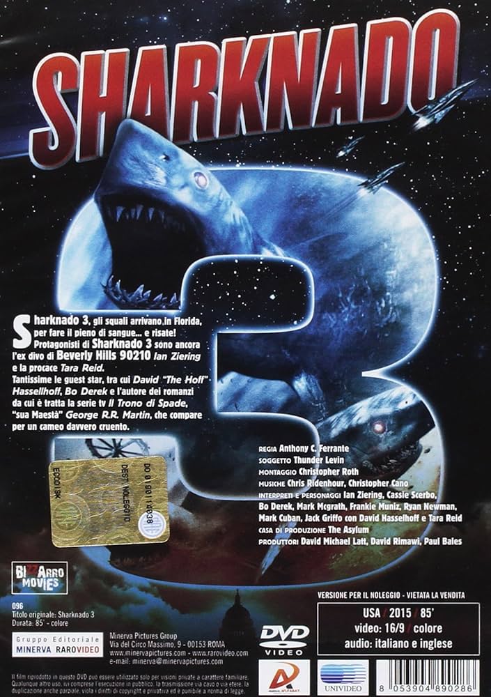 その他 Sharknado [Blu-ray] [Import] rdzdsi3 Amazon.com: Sharknado 3 : Movies & TV